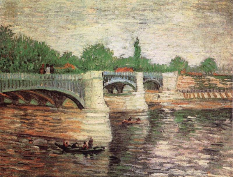Vincent Van Gogh Pont de la Grande Jatte china oil painting image